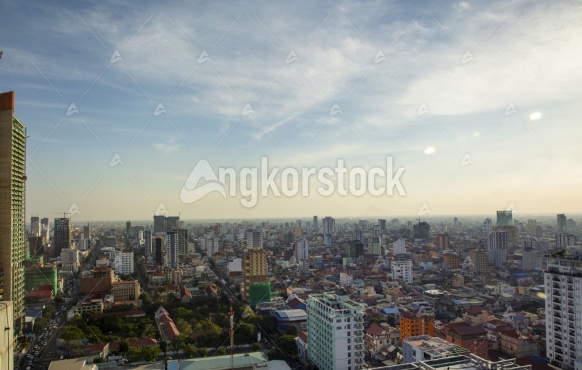 Phnom Penh Overview Daytime