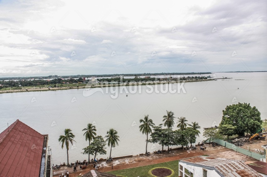 Cambodia RiverSside Overview - សួនមាត់ទន្លេ