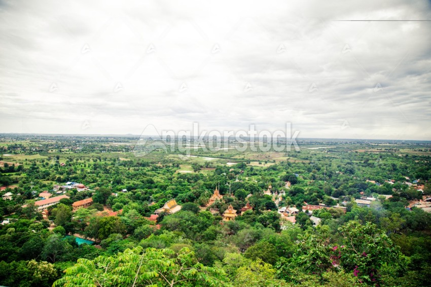 Khmer Pagoda front overview