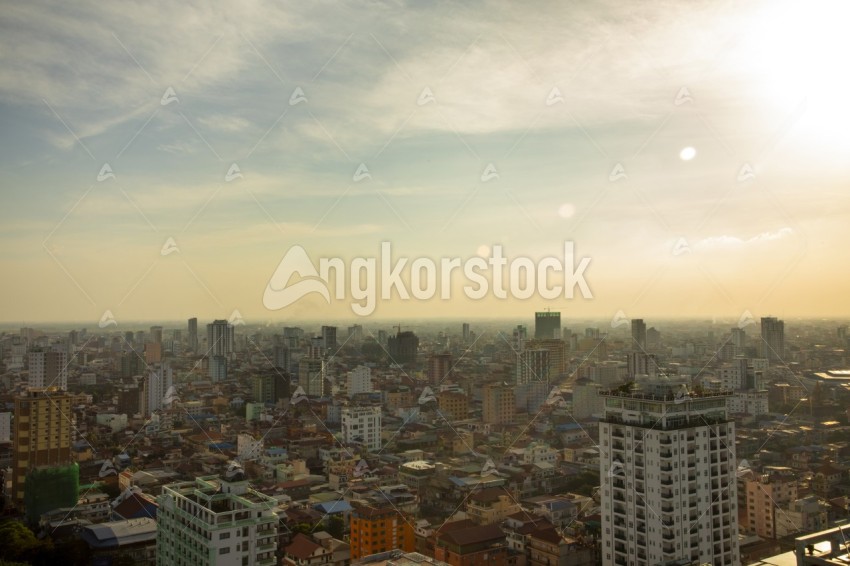 Phnom Penh Overview Daytime