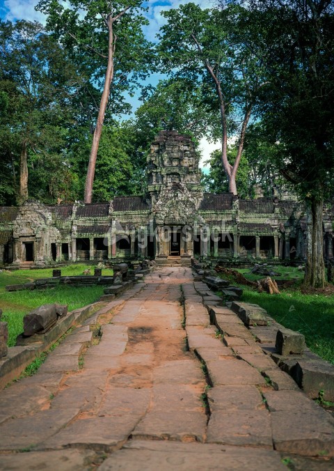Taprom Temple front side