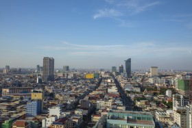 Phnom Penh Overview Daytime