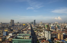 Phnom Penh Overview Daytime