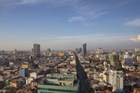 Phnom Penh Overview Daytime