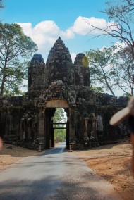 Angkor Thom victory gate