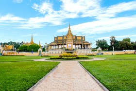 Front Cambodia Royal Palace