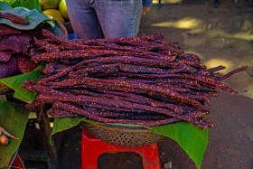 long dry buffalo meat