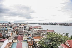 Phnom Penh Over View at Riverside - មាត់ទន្លេមើលពីលើ