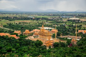 Odong Mountain Pagoda top view